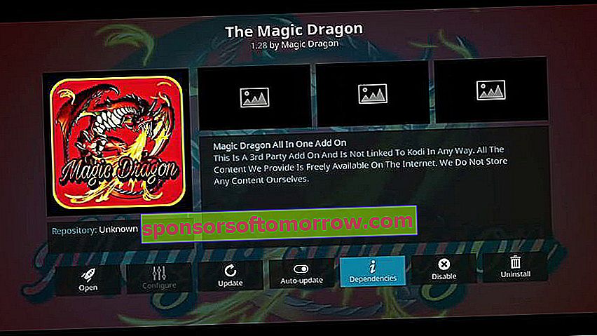 The magic dragon