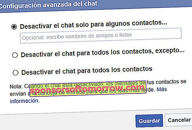 Facebook Tricks - Disable chat for certain contacts