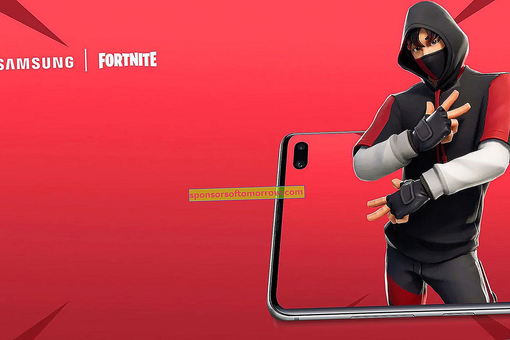 How to get the Fortnite skin of the Samsung Galaxy S10 +