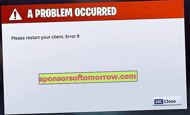 How to fix error 0 in Fortnite