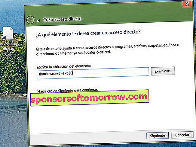 Windows 8 shutdown button