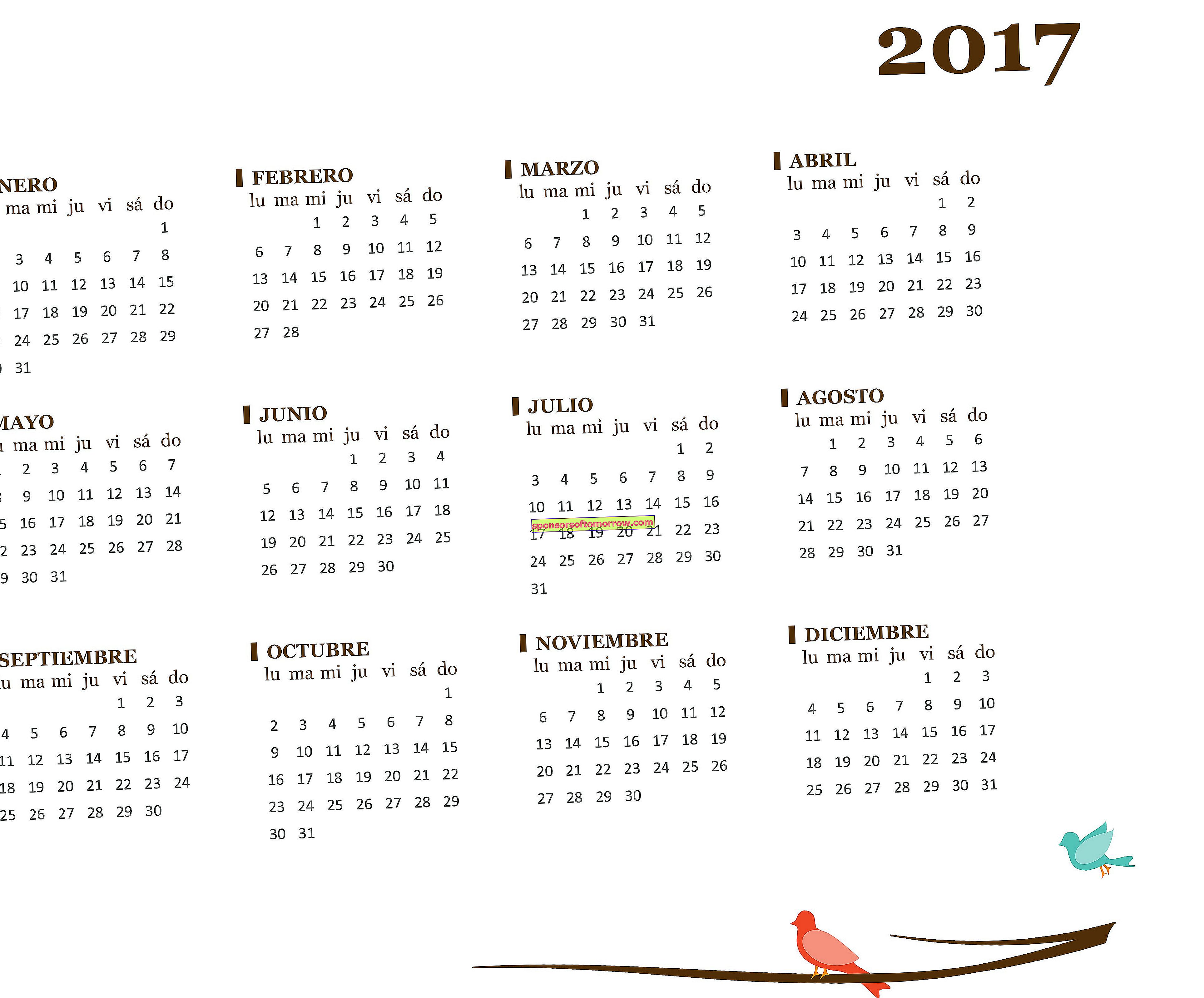 calendrier-2017-zen