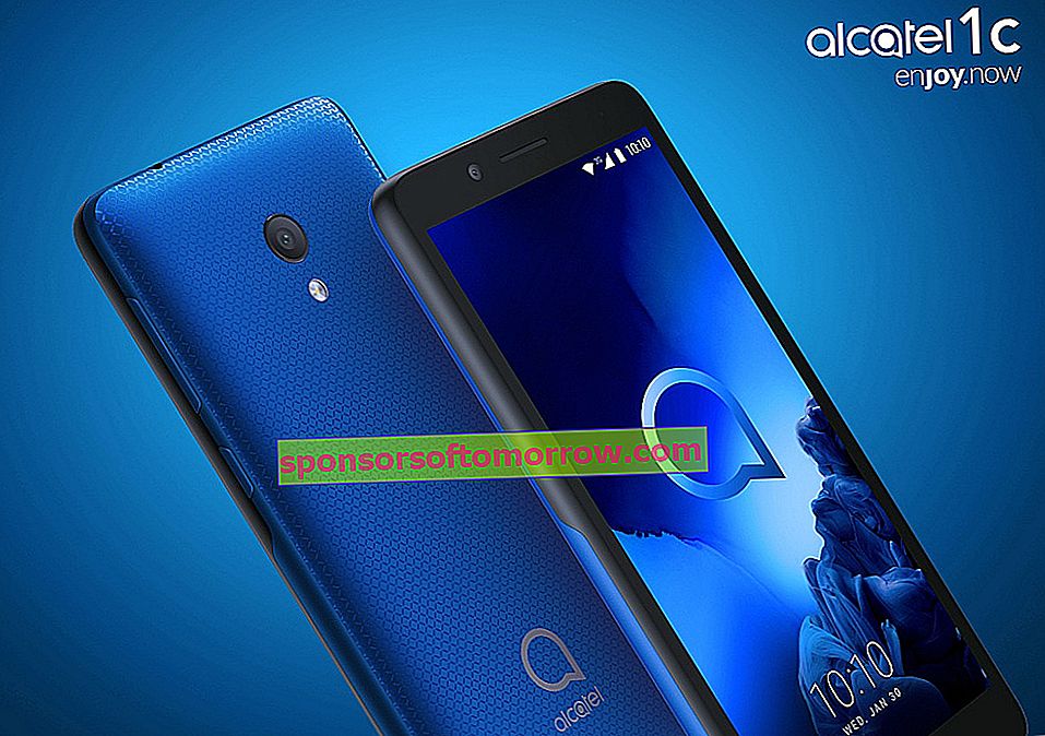 Alcatel 1C 2019, entry phone with Android Go
