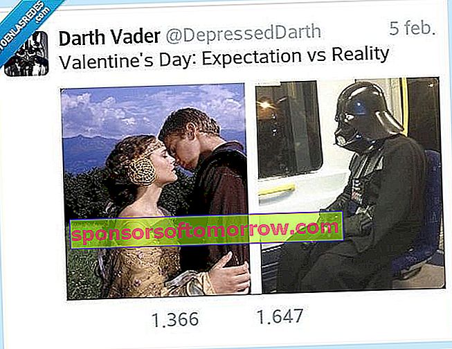 star wars valentine meme