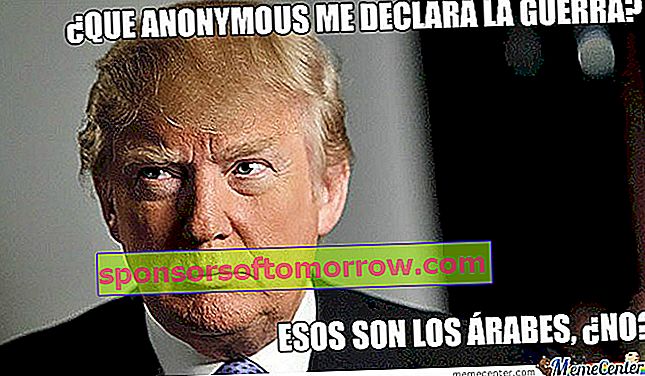 Meme Donald Trump Anonyme