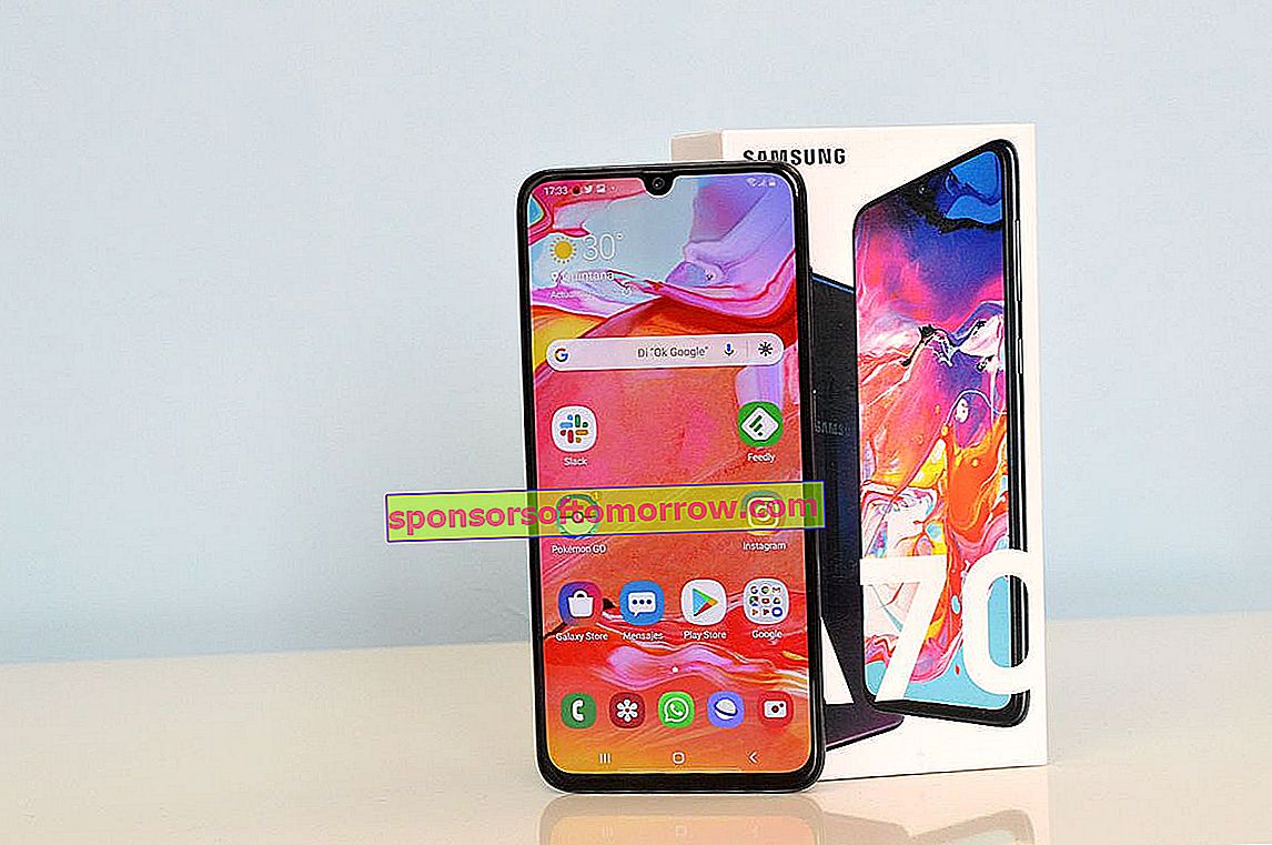 Our experience with a week of use of the Samsung Galaxy A70