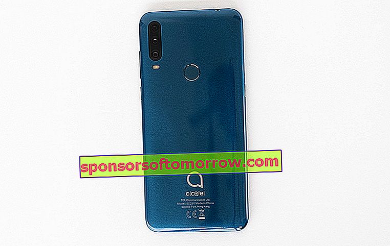 we have tested Alcatel 1S 2020 rear