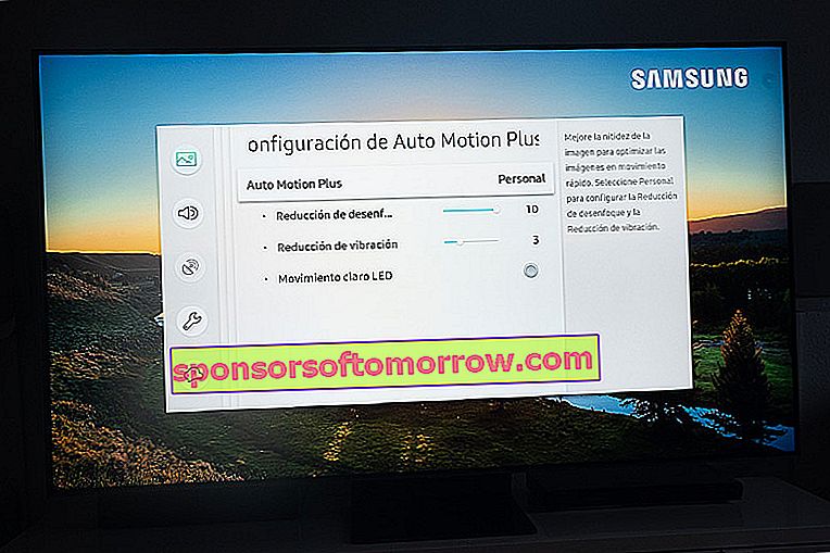 בדקנו את Samsung Q90R Auto Motion Plus