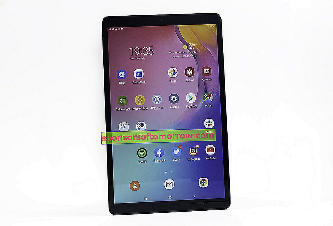 Samsung Galaxy Tab A 10.1 2019, we have tested it