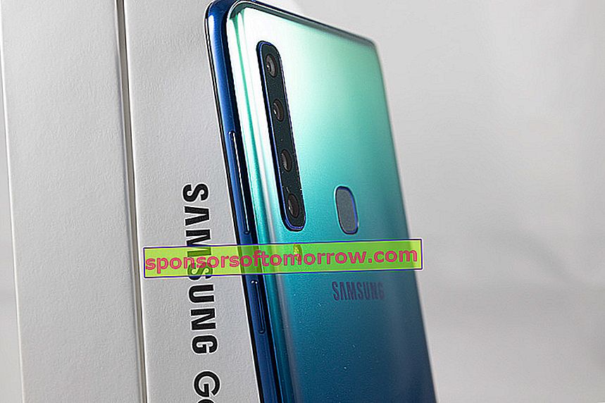 we have tested Samsung Galaxy A9 2018 side