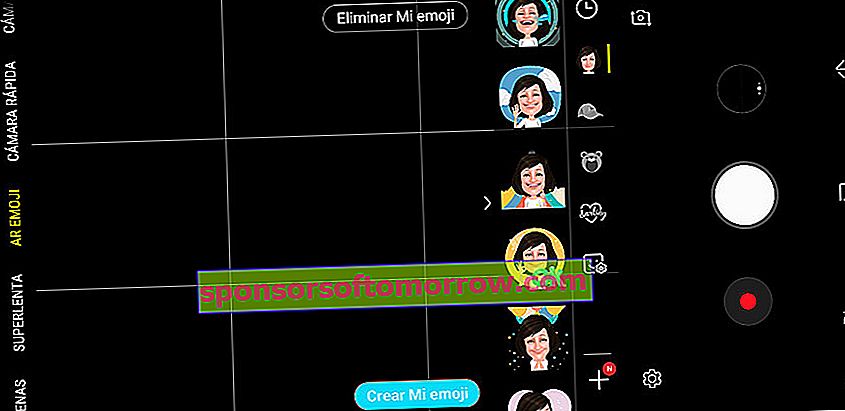 we have tested Samsung Galaxy A9 2018 app camera ar emoji mode