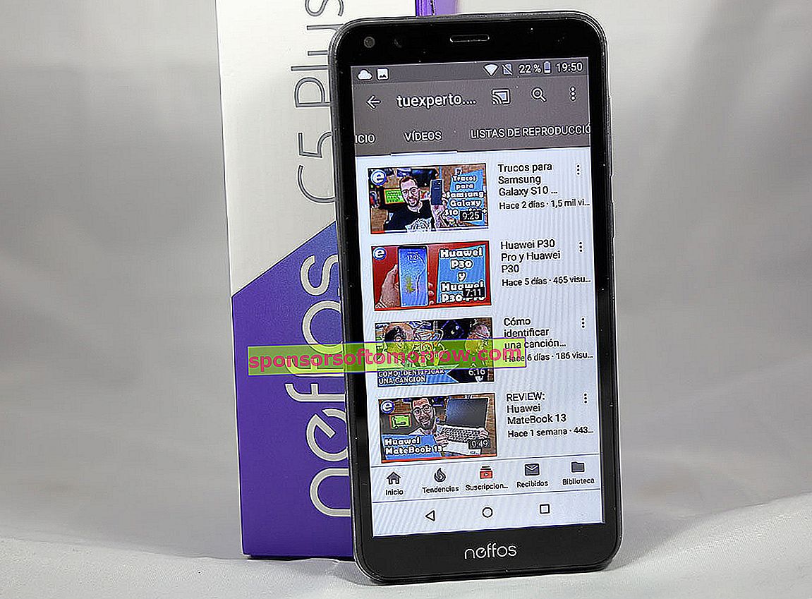 we have tested TP-Link Neffos C5 Plus screen