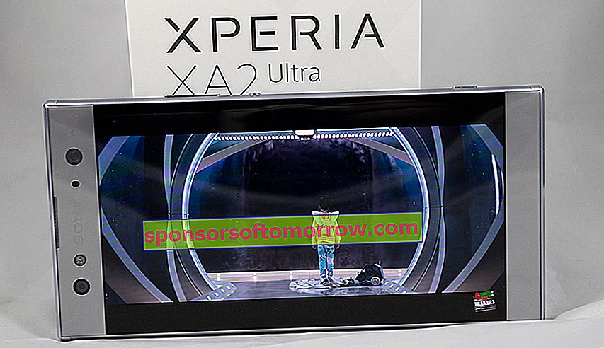 we have tested Sony Xperia XA2 Ultra screen