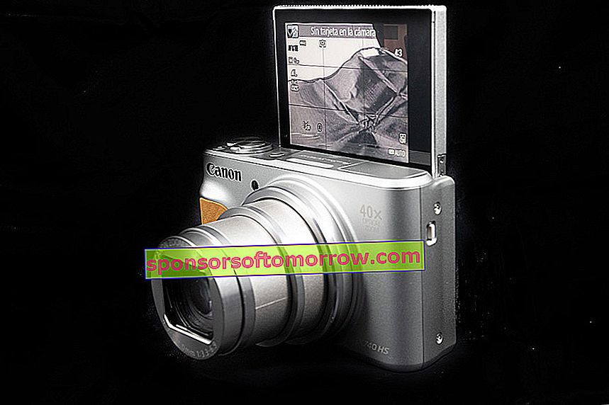Wir haben Canon PowerShot SX740 HS erhöht Bildschirm getestet