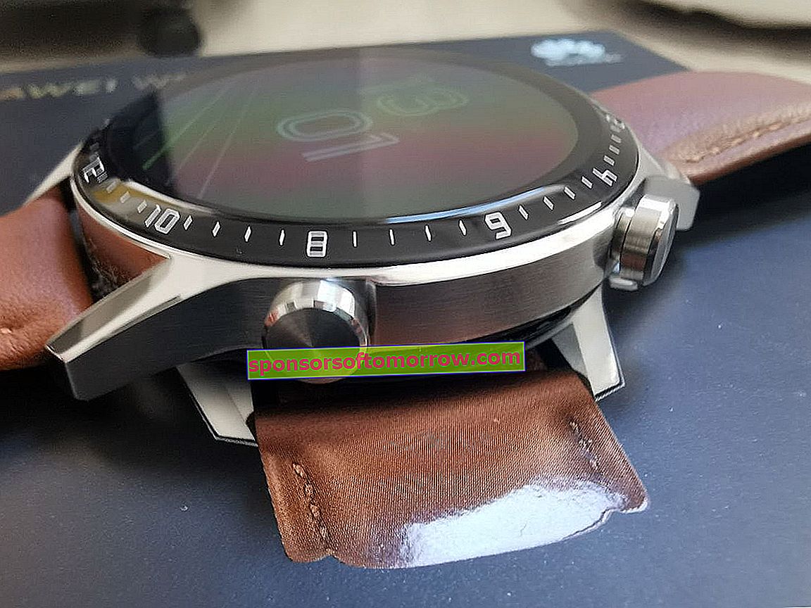 Détails des boutons de la Huawei Watch GT2