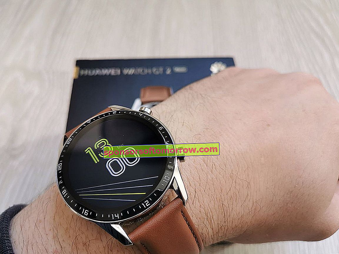 Huawei Watch GT2 au poignet