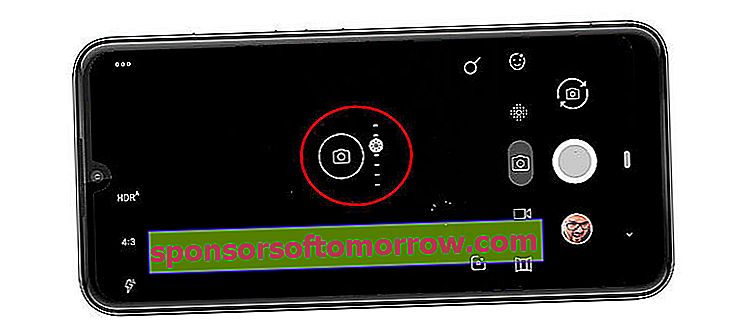 nous avons testé l'exposition de l'appareil photo de l'application Motorola Moto E6 Plus