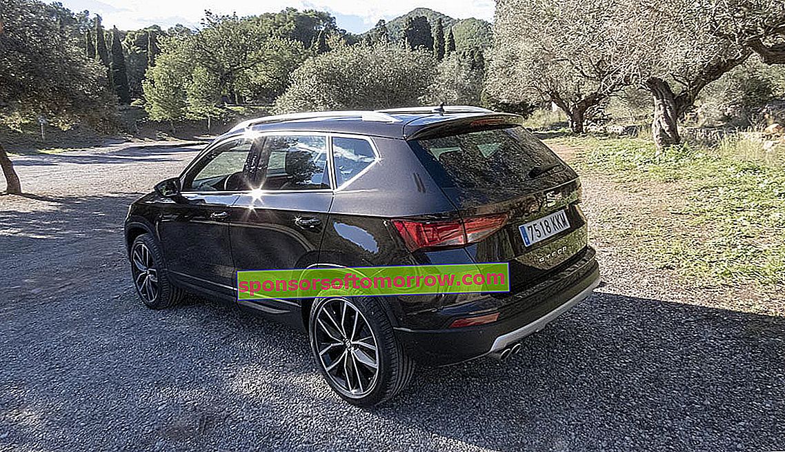 Seat Ateca technology test parking aid