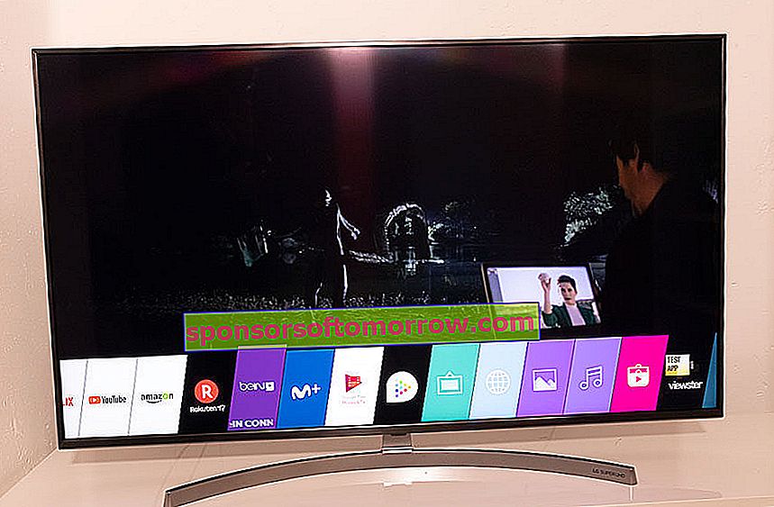 kami telah menguji smart tv LG 55SK8100 4K HDR