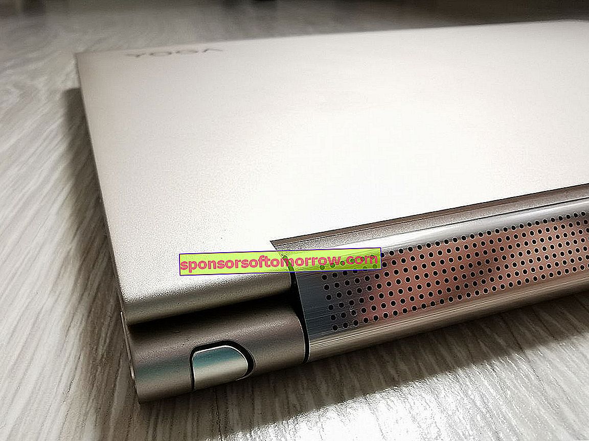 Lenovo Yoga C930 pencil compartment
