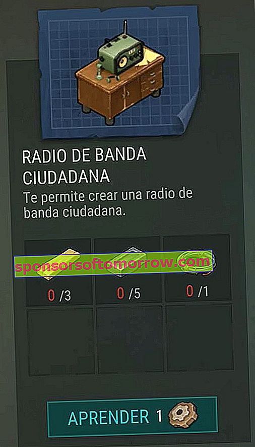 Ingredients of citizen band radio in Last Day on Earth