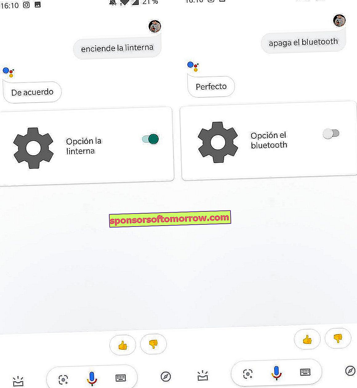 Sprachbefehle Google Assistant Spanisch 2