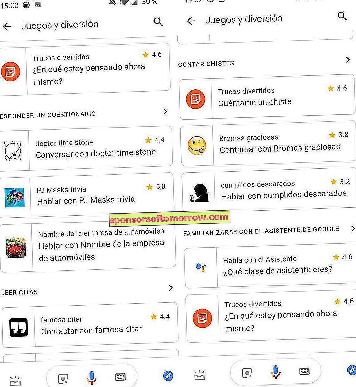 Sprachbefehle Google Assistant Spanisch 3