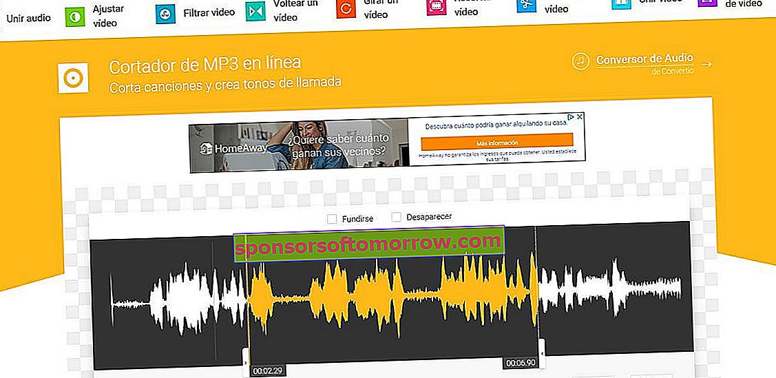 potong lagu mp3 online dalam bahasa Spanyol
