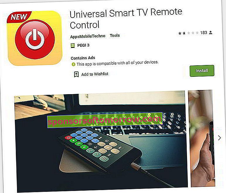 Remote Control Universal Smart TV