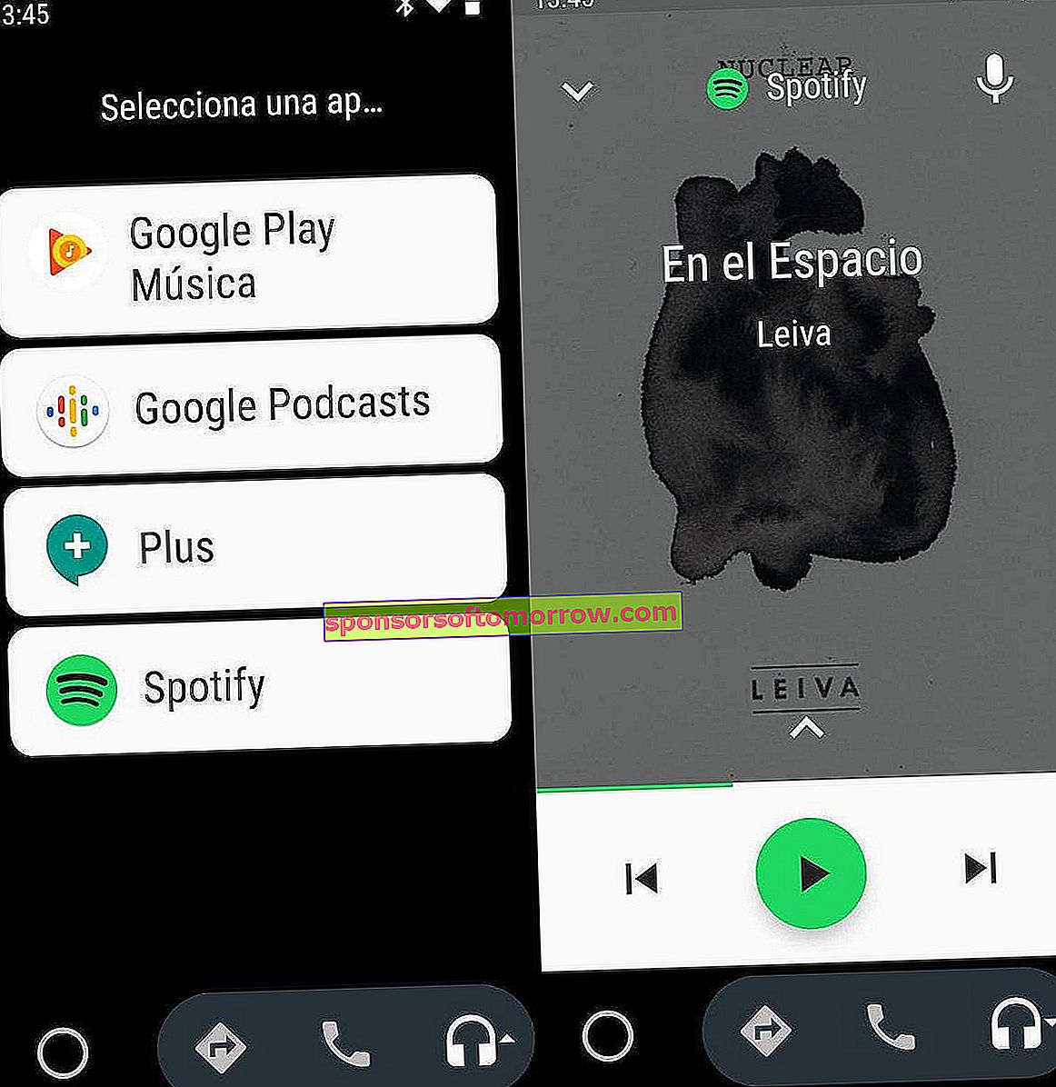 music on Android Auto