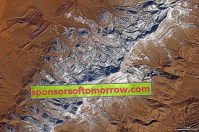 Сахара НАСА Снежный