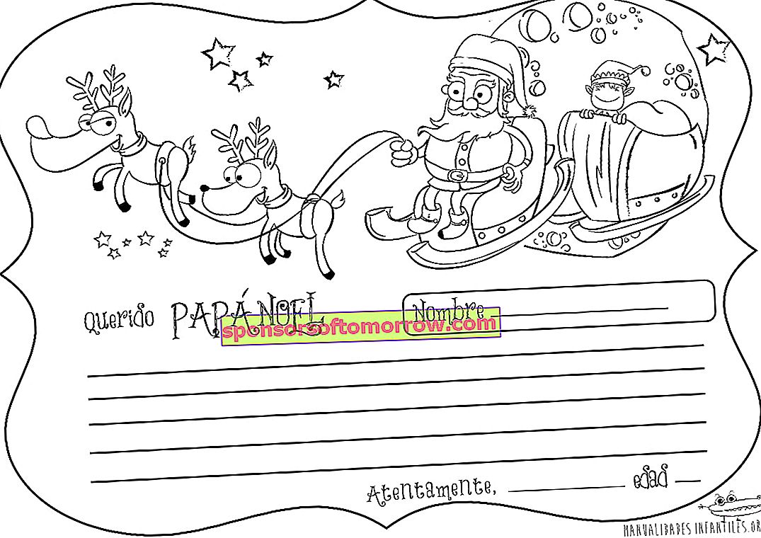 Letters to the Kings and Santa Claus for coloring