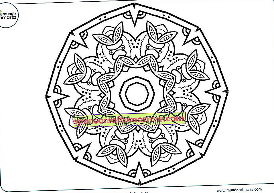 50 images of mandalas for children to download and print 2