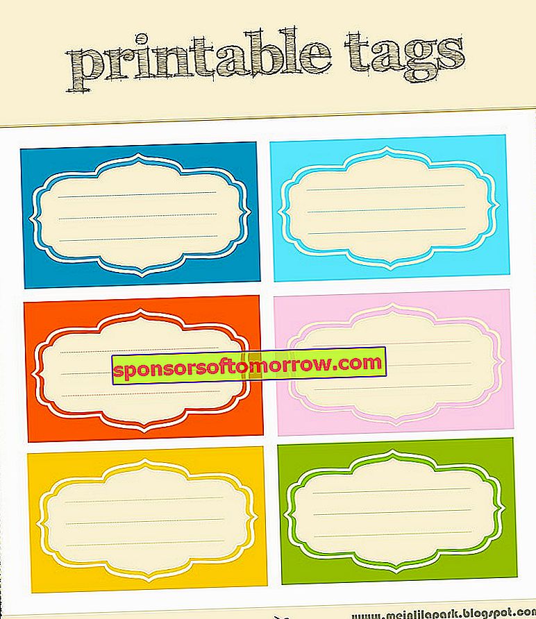 Étiquettes imprimables gratuites pour 4 Best of Back To School Name Tags Printable Free