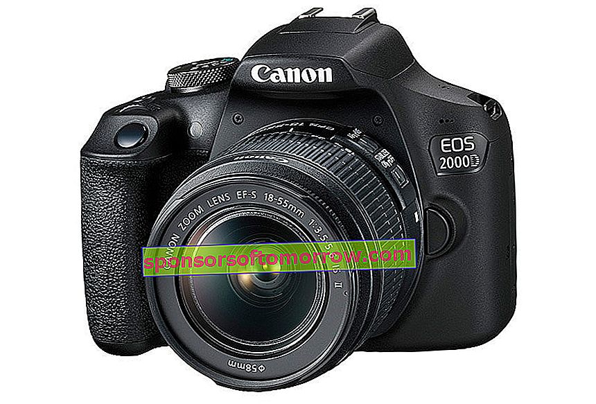 4 câmeras de férias Canon EOS 2000D