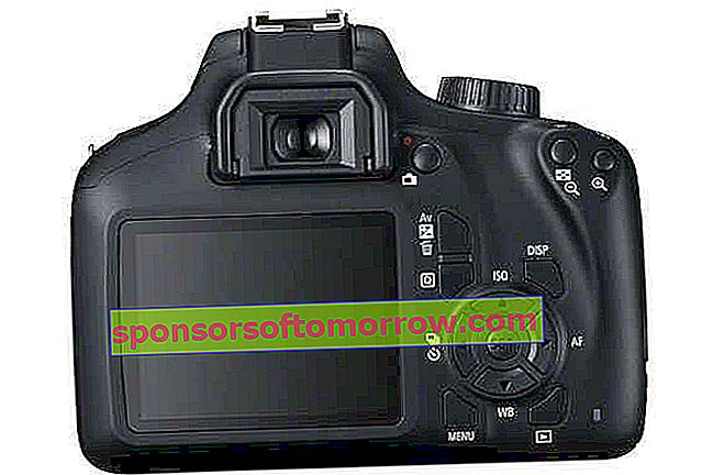 Canon EOS 4000D arrière