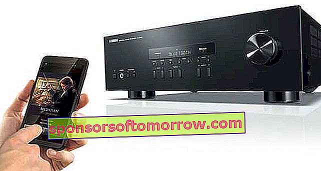 Yamaha R-S202, stereo music amplifier with Bluetooth