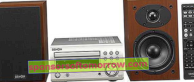 Denon D-M41, quality micro system with Bluetooth, radio and CD
