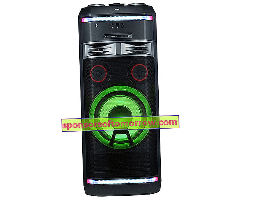 LG The Beast OK99, keys to this large speaker for parties 1