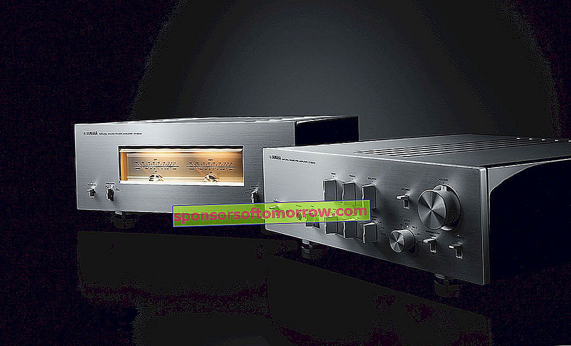 Yamaha C-5000 and M-5000, top quality stereo amplifiers