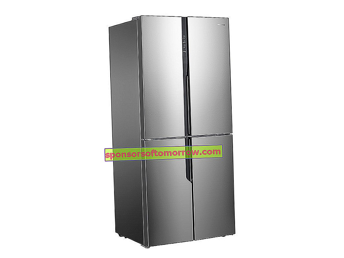 5 interesting refrigerators between 800 and 1,000 euros Hisense RQ562N4AC1