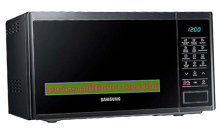 5 micro-ondas com grelha se não houver espaço para um forno na cozinha Samsung MG23J5133AG