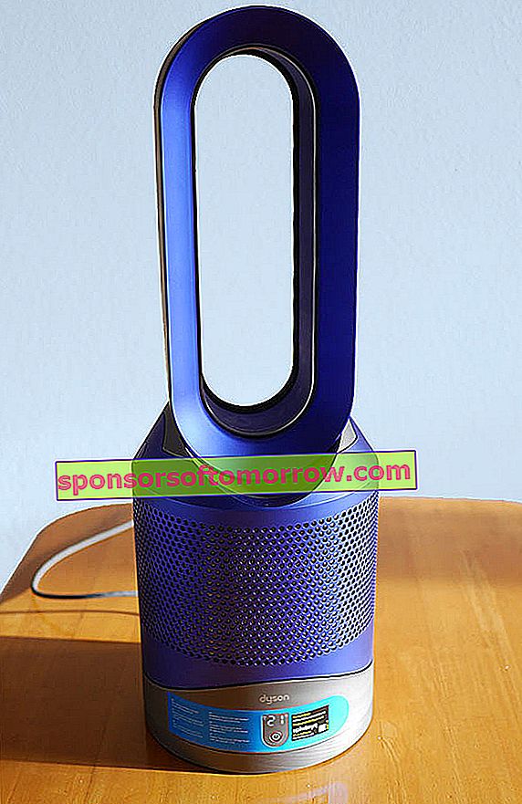 dyson pure hot cool frontale