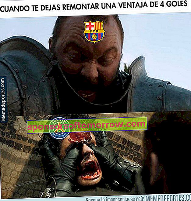 Memes Barcelone PSG
