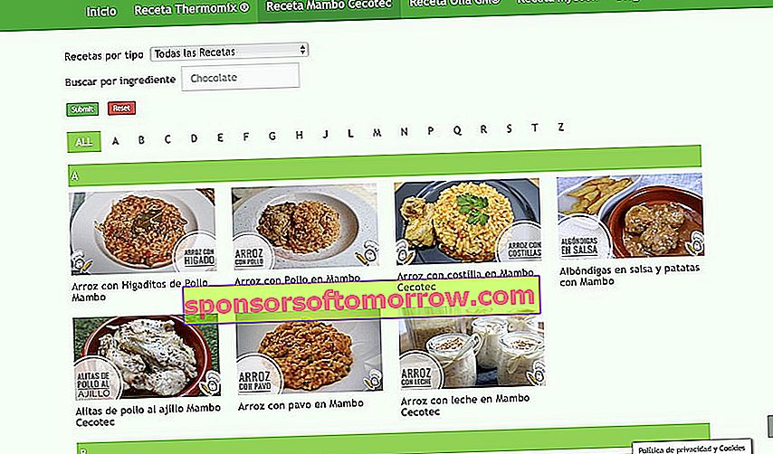 8 situs web dengan resep dan tip untuk robot dapur Mambo Cecotec 1