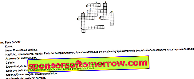 simple crossword