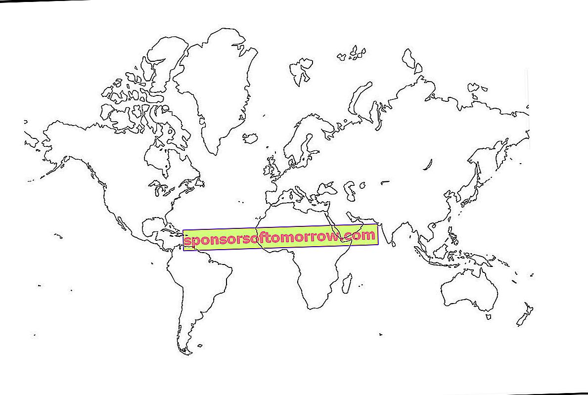 carte du monde-muet