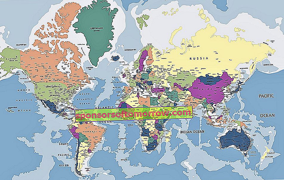แผนที่โลกแผนที่ดาวน์โหลด
