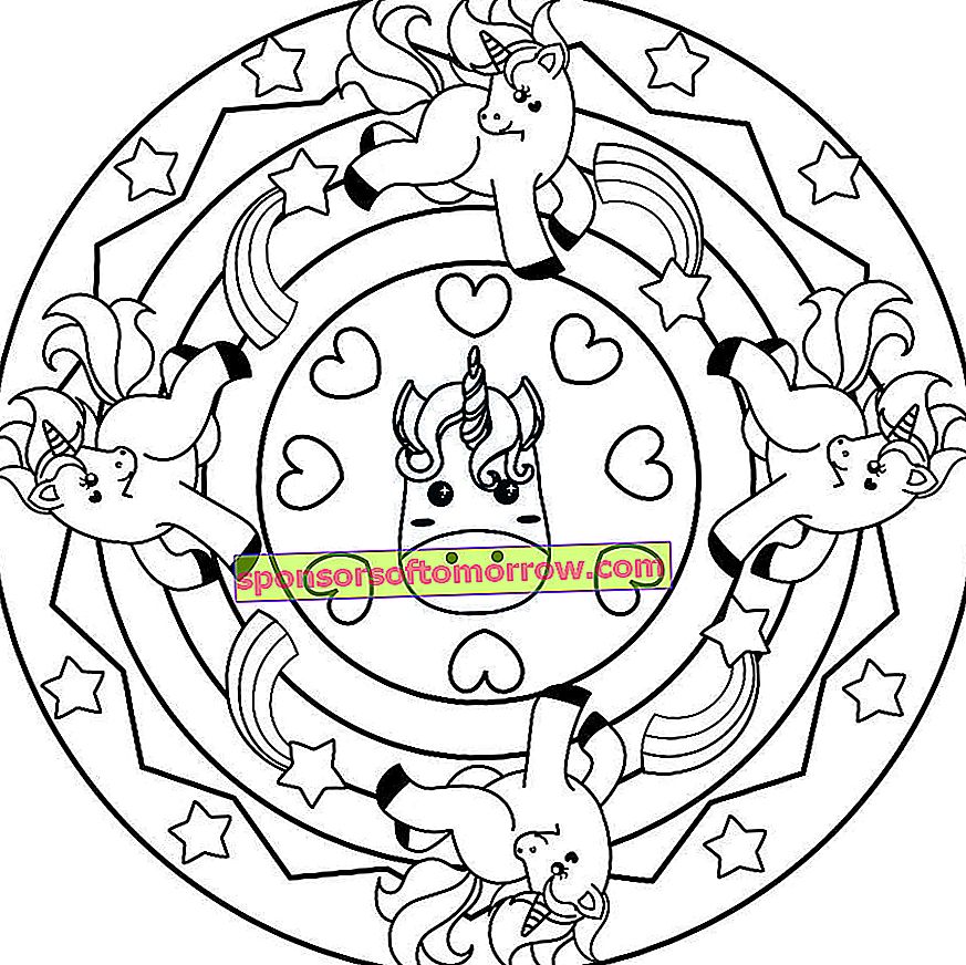 A collection of 20 drawings of mandalas to download and color these days 5