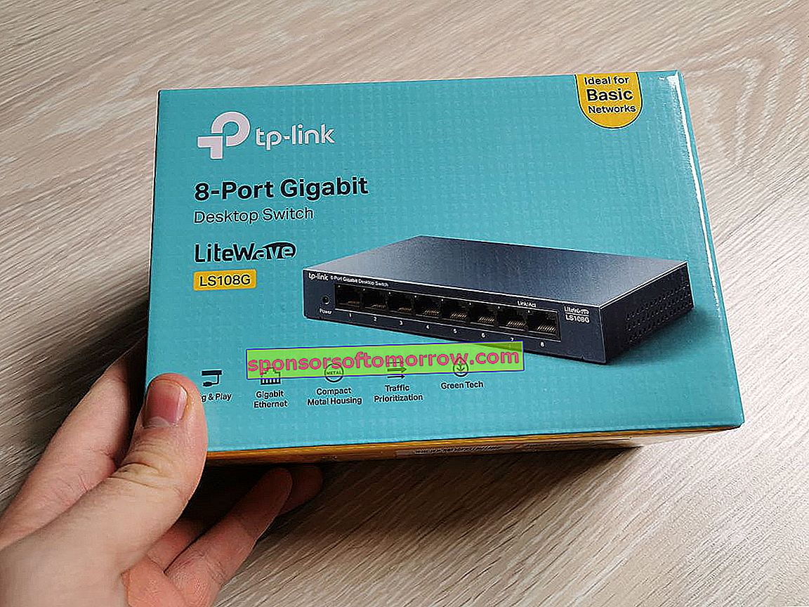 TP-Link-LS108G box